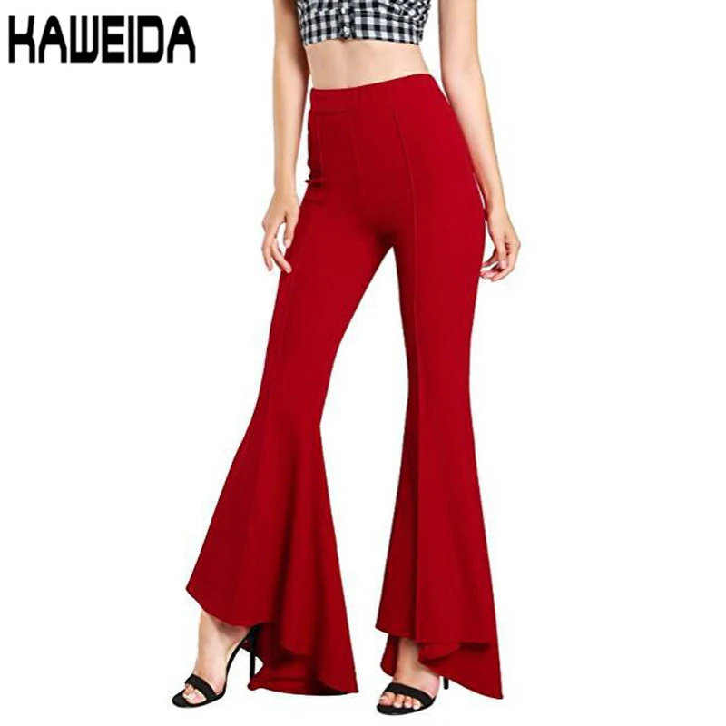 Женские брюки прямые широкие с высокой талией повседневные женские Pantalon Femme Calca
