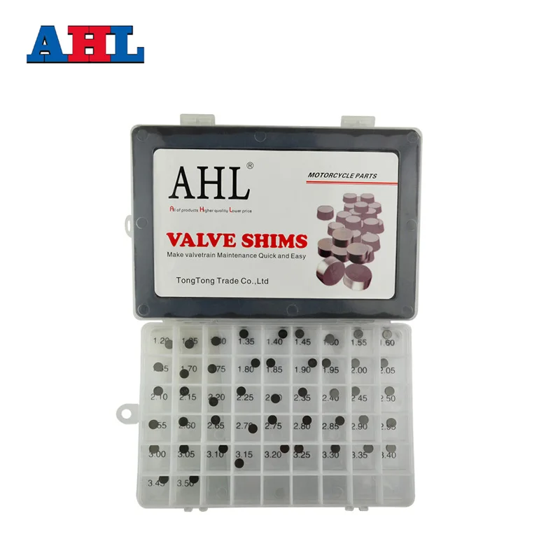 47pcs Motorcycle Adjustable 7.48mm Valve Shims Kit for Honda ST1300 ST1100 ABS / VF750C V45 VF750CD Magna VFR750F Interceptor | Автомобили