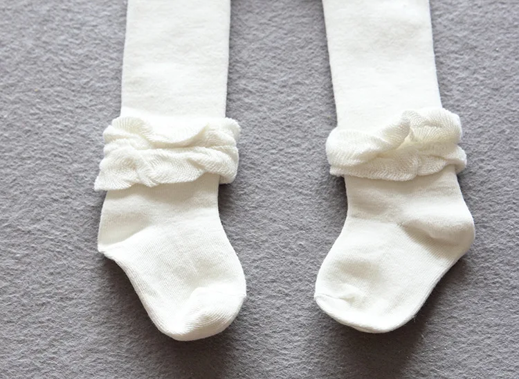 Infant Baby Girls Stockings Kids Toddlers White warm Tights 0-3yrs Bottom | Детская одежда и обувь