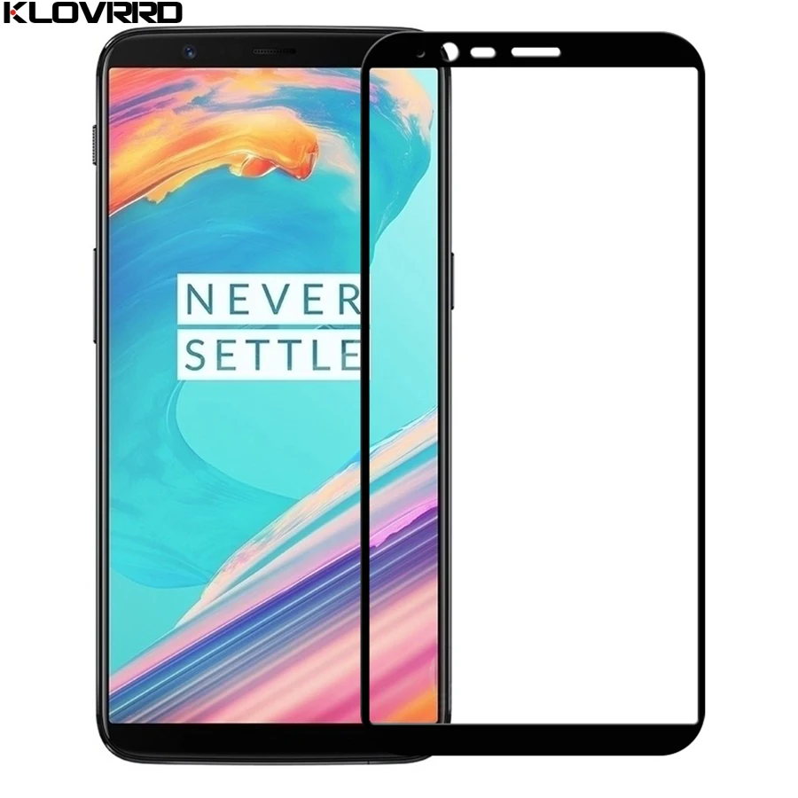 Klovrrd закаленное Стекло для OnePlus 5 т Экран протектор один плюс полное покрытие 6 01