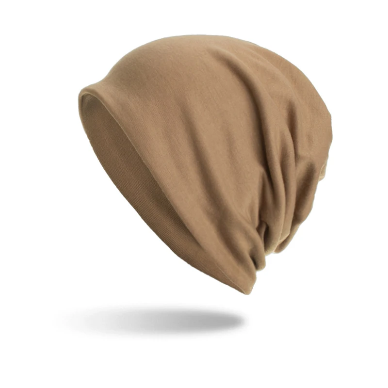 Осенне зимняя модная новинка одноцветная мужская шапка Skullies & Beanies три легких
