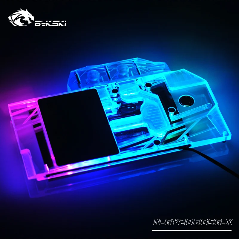 Блок питания Bykski для GALAXY Gainward Geforce RTX 2060 кулер GPU 5 в 3pin 12 В 4pin управление