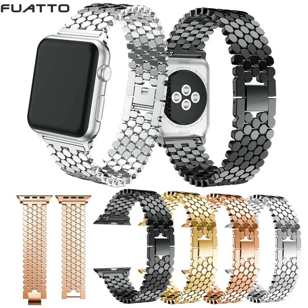 Ремешок для Apple Watch сменный Браслет из нержавеющей стали Iwatch Series 4 3 2 1 40 мм 44 42 38 |