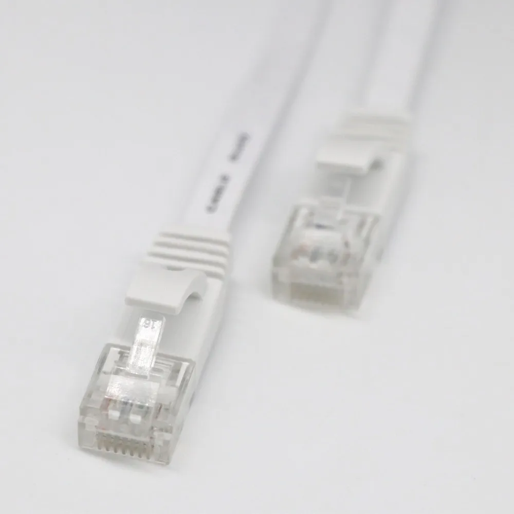 LANDFOX 2020 новый 20 м RJ45 CAT6 Ethernet сетевой LAN кабель Плоский UTP патч-роутер интересная
