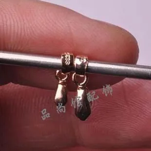 

jewelry sets 5 clip of DIY accessories metal button melon seeds pendant jade crystal agate jewelry metal buttons rhodium color