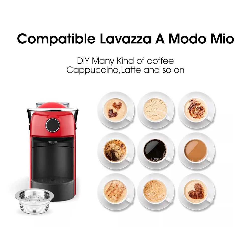 ICafilas фильтры для кофе Lavazza многоразовые из нержавеющей стали многоразовые капсулы для кофе Lavazza A Modo Mio машина