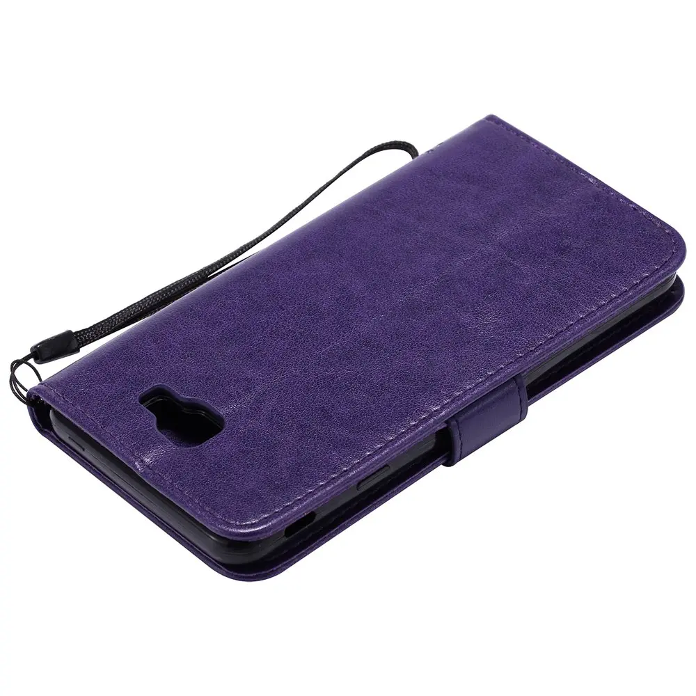 Кожаный чехол книжка для Samsung Galaxy J7 J 7Prime G610 G610M/DS G610F/DS Бумажник телефона SM Capa|cover for