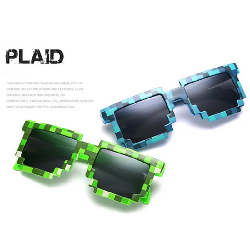 YBZ Винтажные босоножки с квадратными Новинка мозаика солнцезащитные очки