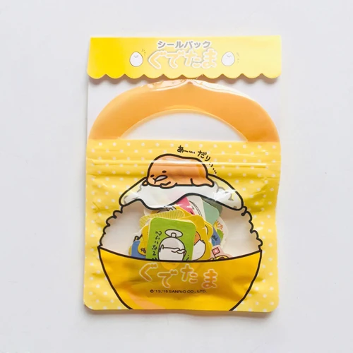 50 шт./упак. мультфильм Gudetama Twin Star мини клей наклейки декоративные Сделай Сам наклейки ярлыком - Цвет: gudetama