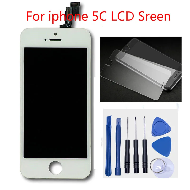 

100% Original LCDScreen for iPhone 5C Replacement full set display Digitizer DisplayTouch Screen Assembly for iPhone 5C +Gift