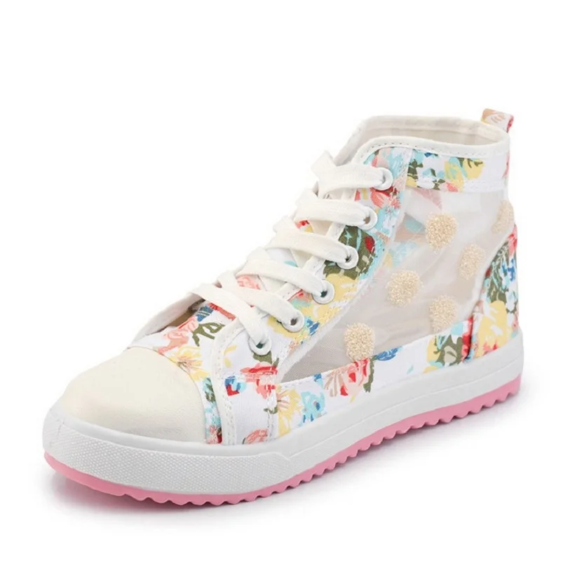 Летние Стильные повседневные сандалии сетчатые дышащие женские туфли для