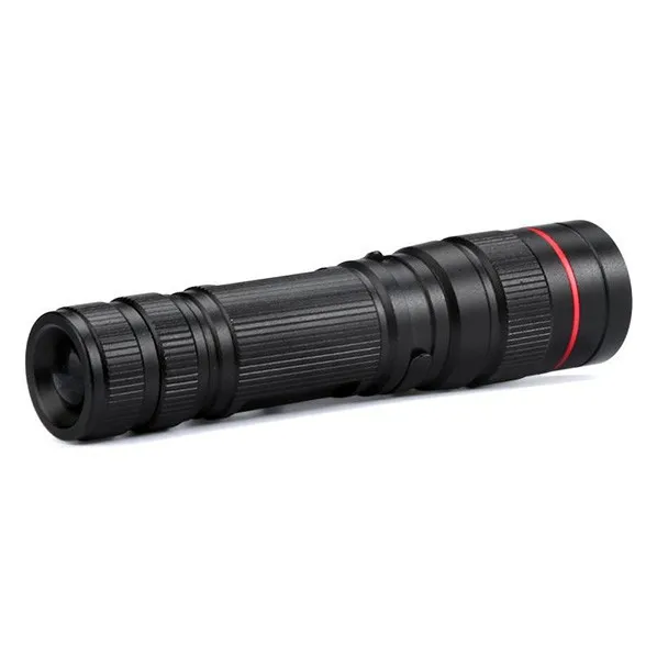 20 ^ мини 3500LM Zoomable Q5 светодиодный светильник вспышка 3 режима фонарь супер яркий