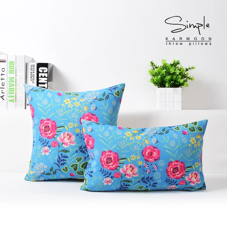 Цветок Цветочная Подушка Чехол постельное белье разноцветное красивое пледы