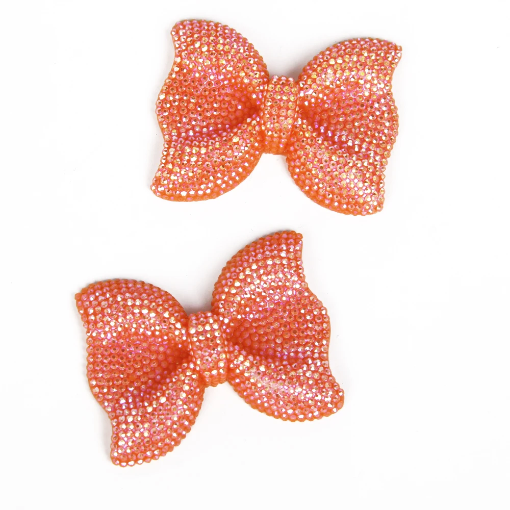 David accessories 53x41 мм ab цвет бантом 3d Смола бант для волос аксессуары для DIY повязка на голову аксессуары для головных уборов, 25Yc2270 - Цвет: 137787BE4B28