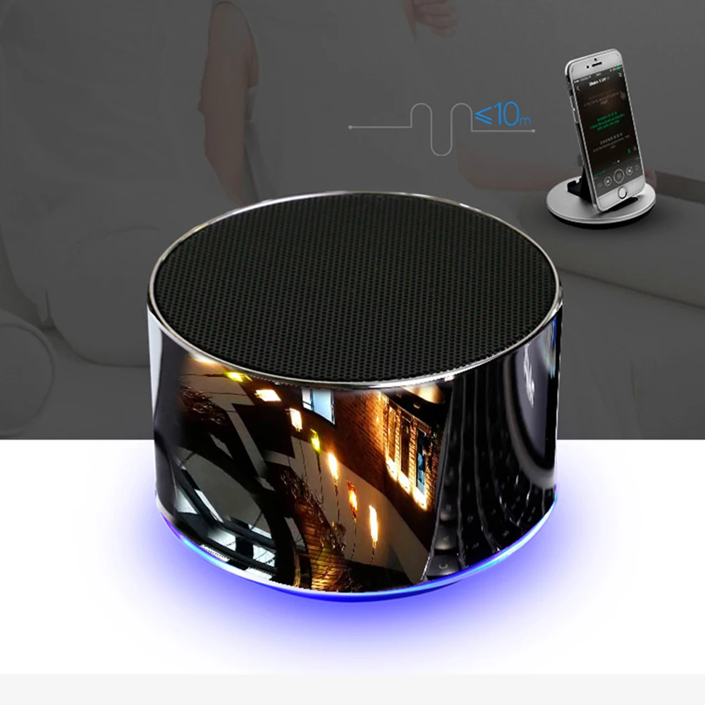 Bluetooth динамик портативный мини Саундбар 3D стерео музыка объемный звук система TF