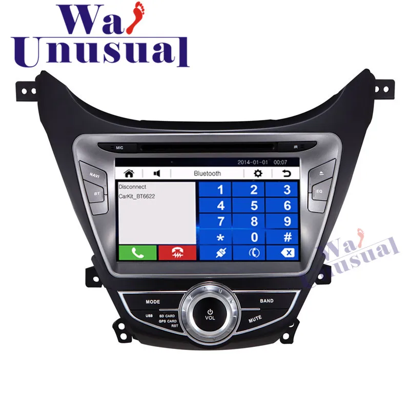 Профессиональный автомобильный gps-навигатор wanобычная 8 &quotдля Hyundai Elantra MD 2011 2012 2013