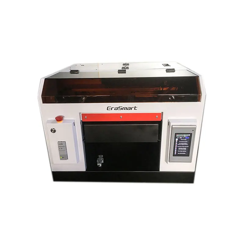 Erasmart УФ планшетный принтер для A3 автоматический цифровое управление Jet Led Uv
