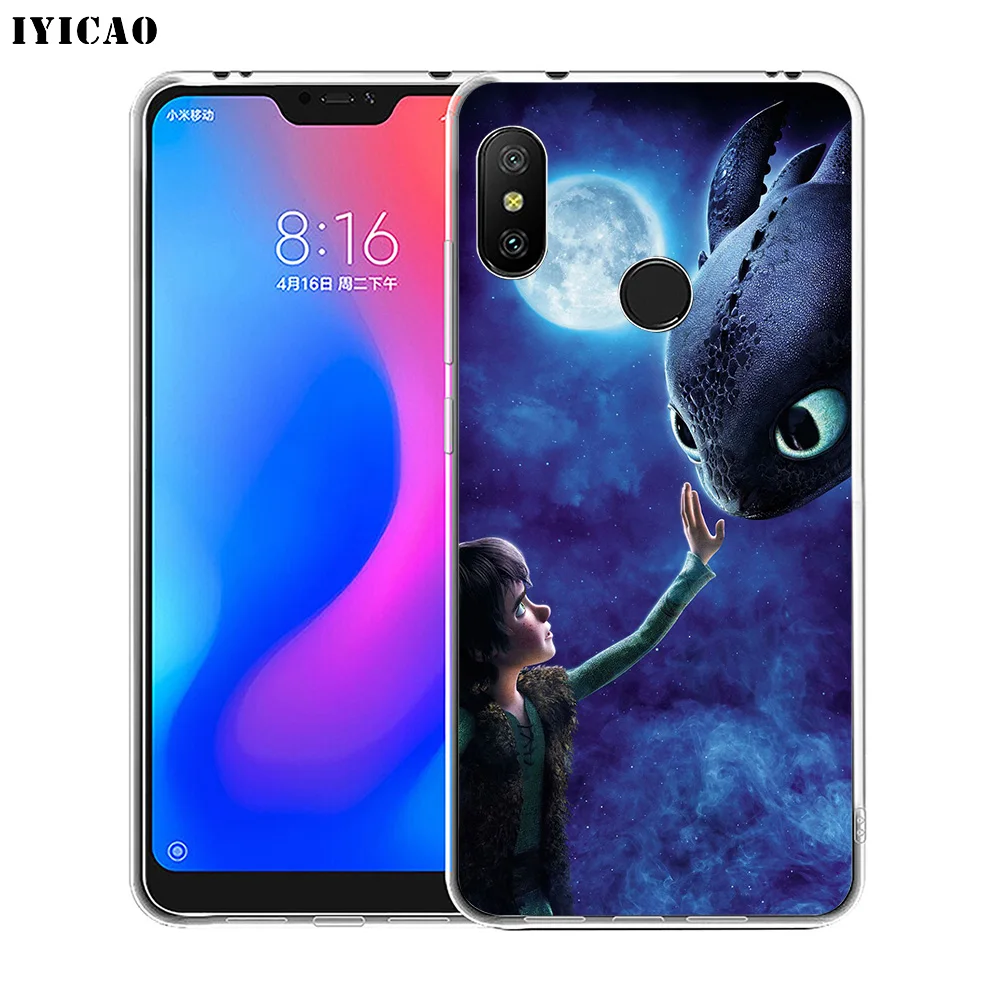 IYICAO How to Train Your Dragon Soft Silicone Phone Case for Xiaomi Redmi 4A 5A 6A Note 7 6 5 Pro Plus 4X Prime | Мобильные телефоны