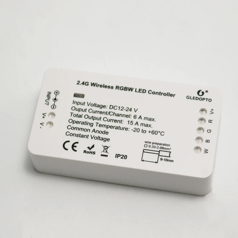 

ZIGBEE Led Controller RGBW ZLL smart phone APP Amazon alexa voice control for RGBW colorful 5050 3528 LED Strip Light DC12-24V