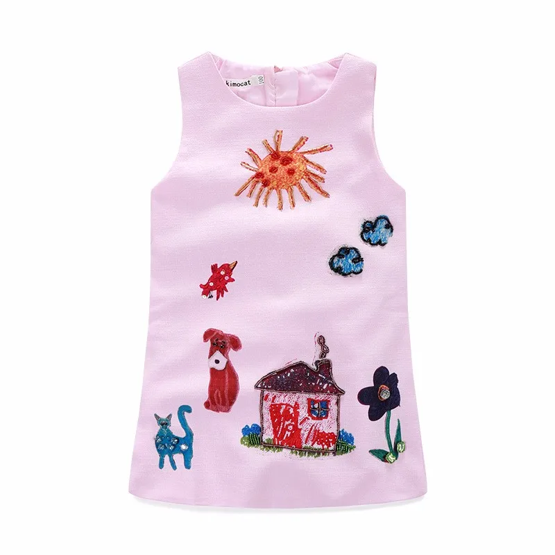 Vestido de festa infantil/модное кружевное платье roupas infantis menina; сезон зима-осень; вечерние платья для малышей; жилет; платье принцессы для девочек