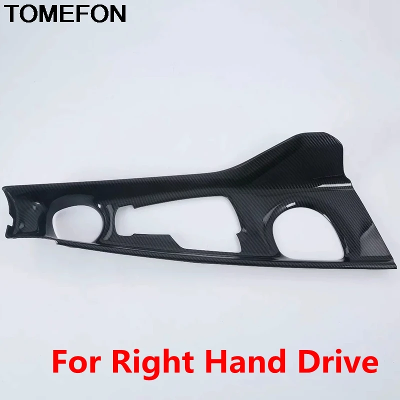 

TOMEFON For Toyota C-HR CHR 2016 2017 2018 LHD RHD Gear Shifter Panel Control Frame Cover Trim Styling Interior Accessories ABS