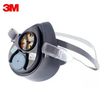 5 pieces 3M 3200 Gas Mask anti-fog anti-industrial construction dustproof half face dust masks Used With 3701CN Filter Cotton Health - Цвет: 5 pieces