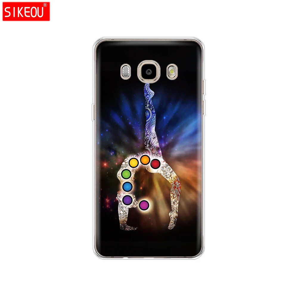 Силиконовый чехол для телефона Samsung Galaxy J1 J2 J3 J5 J7 MINI 2016 2015 prime Мандала чакра |