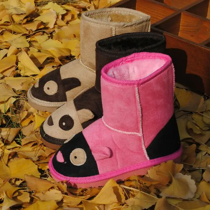 Детские зимние сапоги на толстой подошве Размеры 25 30|girls snow boots|baby toddler shoescartoon boots |