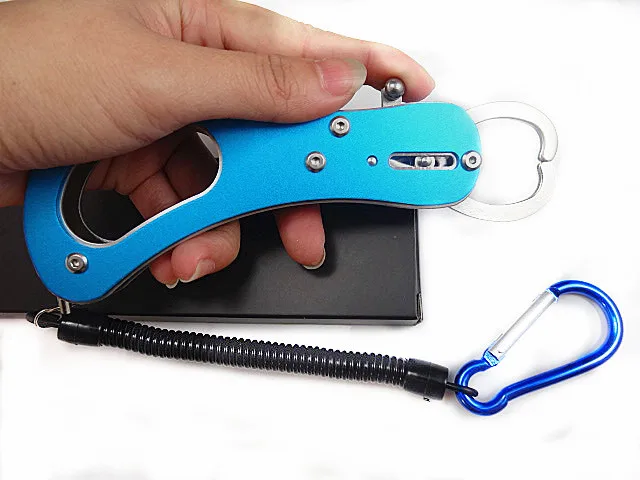 Useful Fishing Accessory Stainless Steel Fish Grip Lip Trigger Lock Tackle Gripper Grabber Grab Tool | Спорт и развлечения