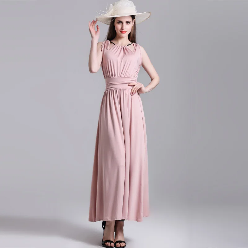 Женское длинное платье с замочным отверстием для вечеринок в стиле пэтчворк|summer