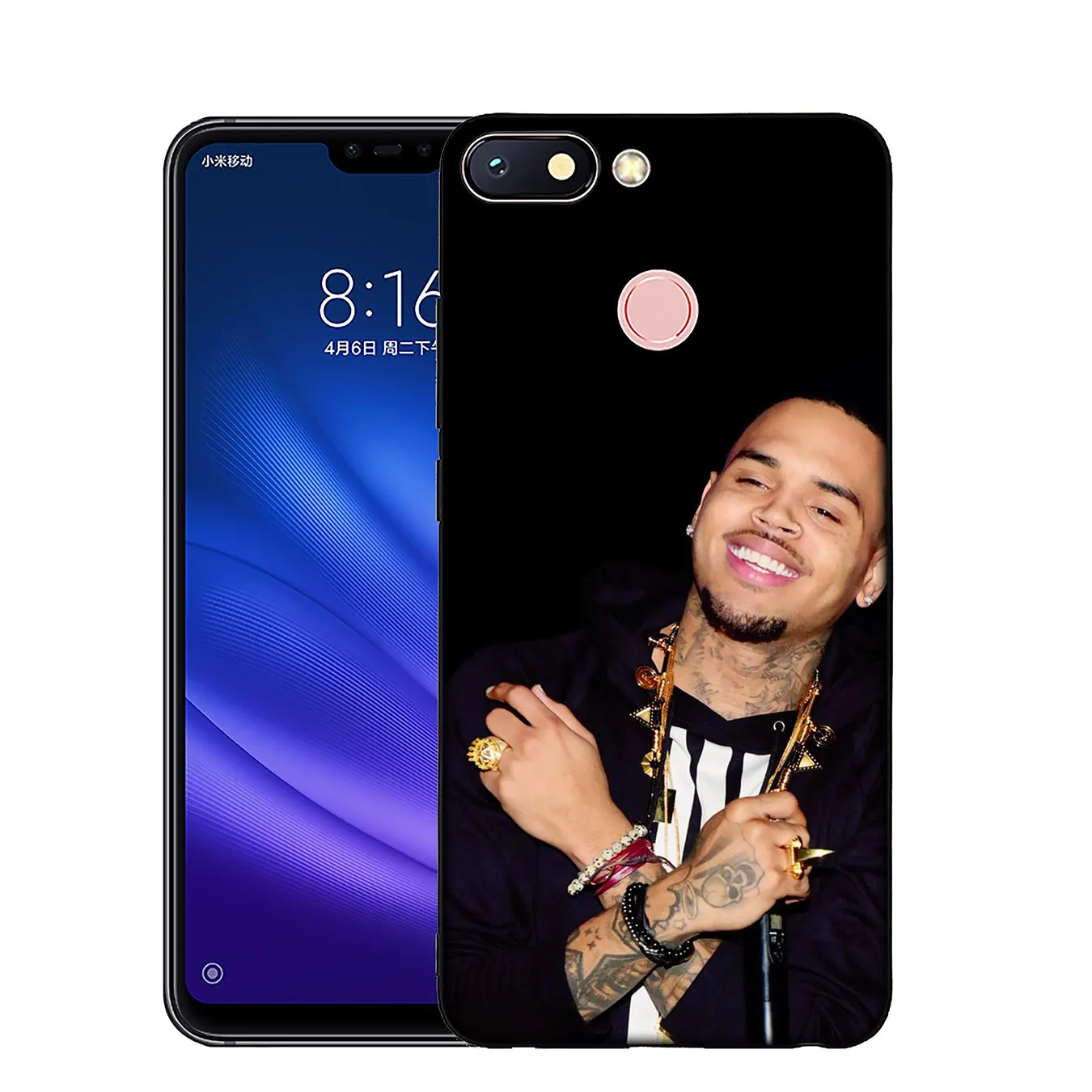IYICAO Chris Brown xxl tattoo Painted Beautiful Soft Case for Xiaomi Mi 9 8 A2 Lite A1 6 pocophone f1 MAX 3 mi9 mi8 mia2 |