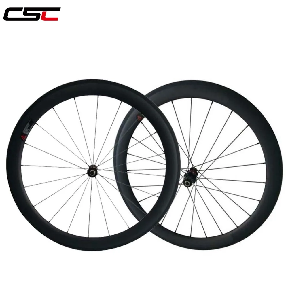 

Super Light D T 240 hub carbon wheels 50mm height 23mm wide tubular carbon wheels