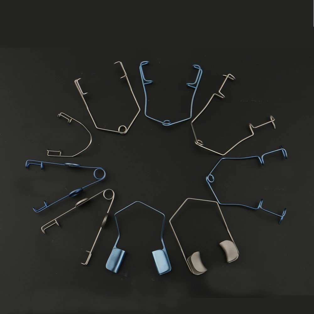 

1pcs Titanium/stainness steel adult/child eyelid stretcher Medical surgery eyelid T Titanium wire eyelid sealing Closed /open