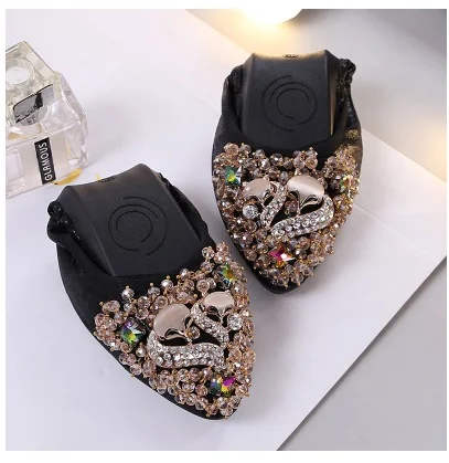 Большие Size31-45 Дизайнерская обувь на плоской подошве со стразами для мальчиков и