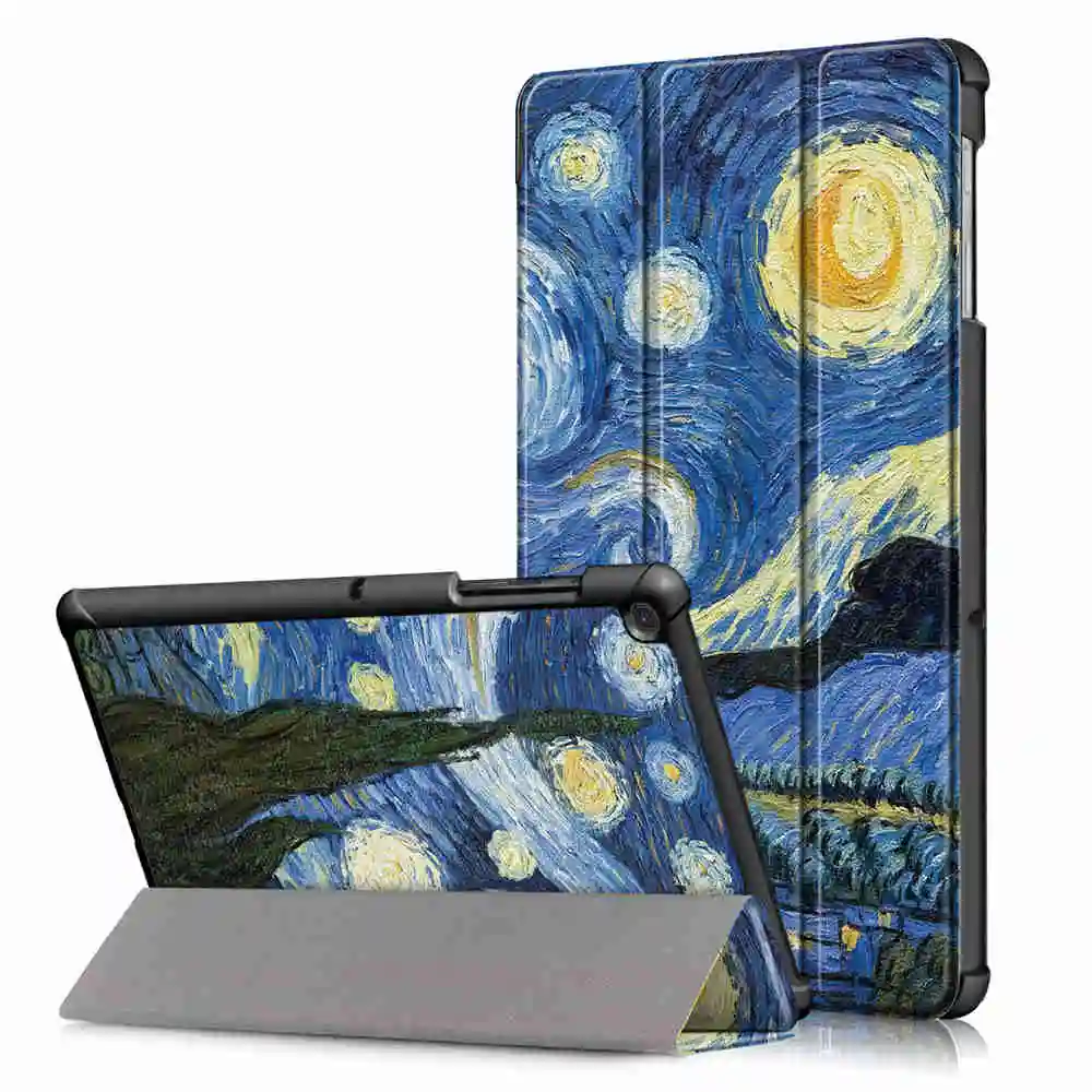 Ультратонкий Магнитный смарт-чехол из полиуретановой кожи для samsung Galaxy Tab S5e SM-T720 T725 10," Tablet Auto Sleep/Wake Funda чехол+ подарки