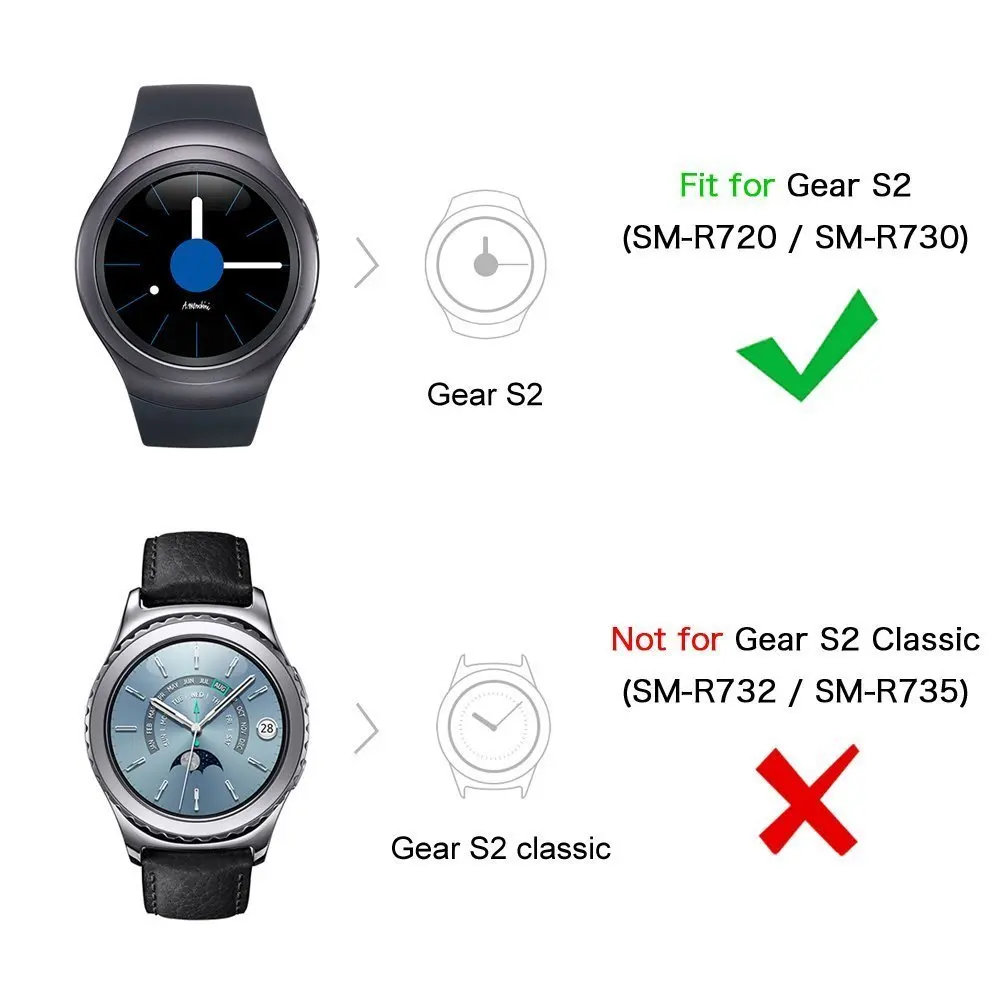Ремешок для часов из нержавеющей стали Gear S2 с адаптером разъема сменный