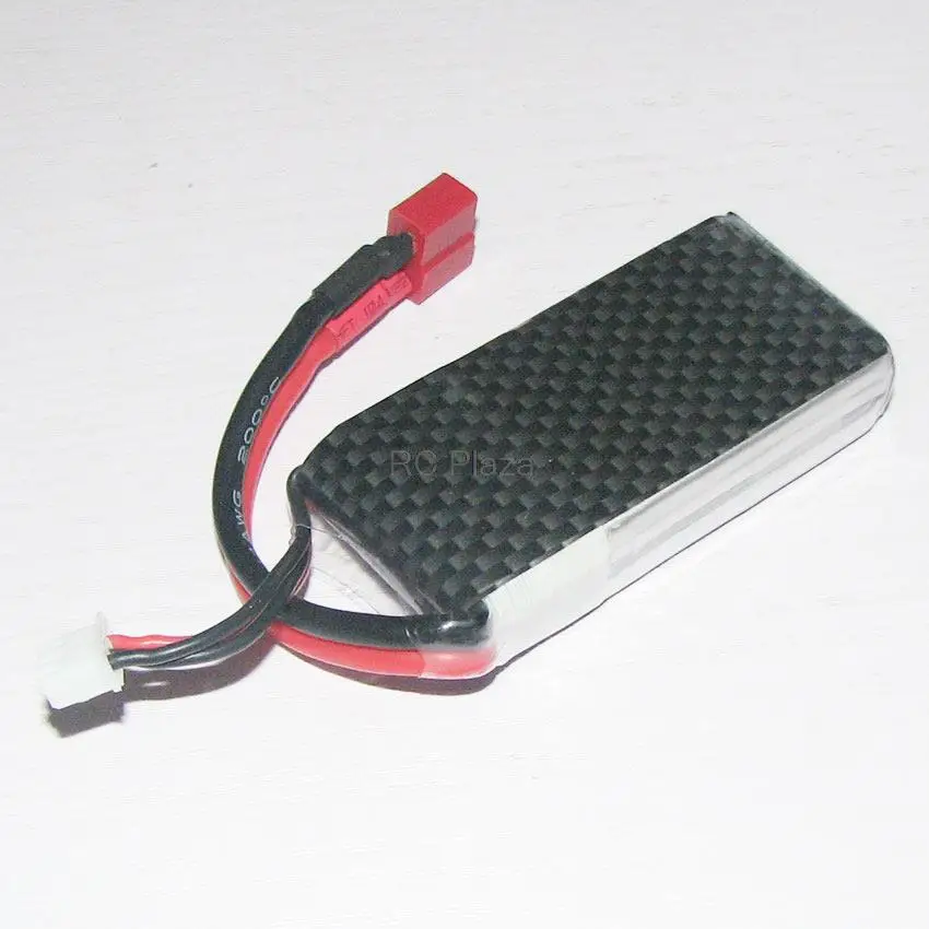 7 4 V/2 S 1300mAh 20C LiPo батарея T-plug Burst 40C RC модель самолета вертолета Lipolymer power | Игрушки и