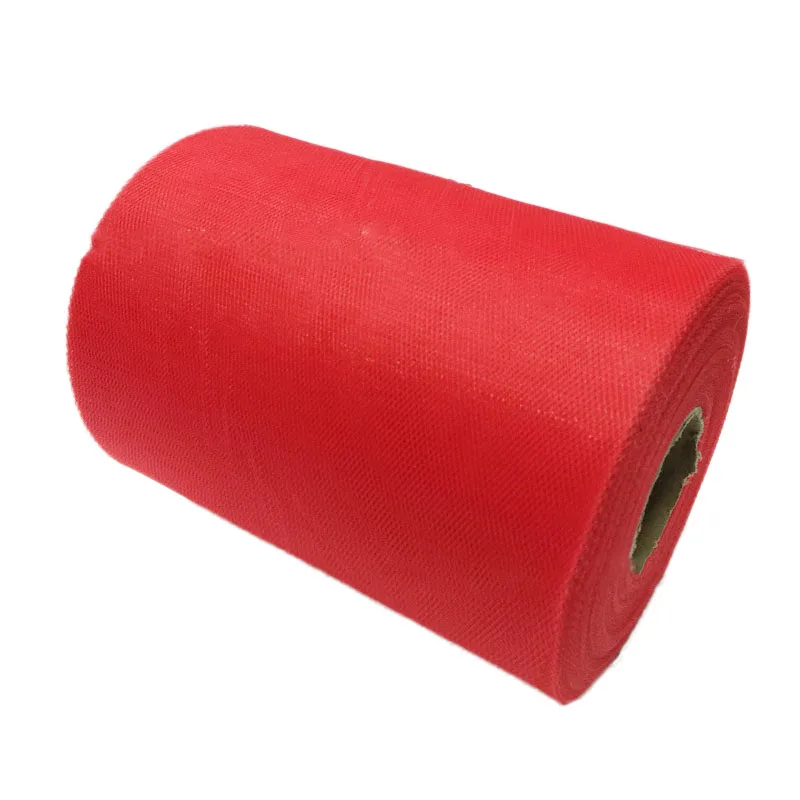 100yard Red Тюль рулон 15 см 100 ярдов рулон ткани катушки DIY юбка-пачка на праздник упаковка для подарка на день рождения свадьбы ребенка душ стол Декор вечерние сувениры - Цвет: 100yard Red