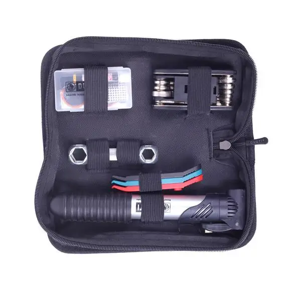 Брендовый портативный набор инструментов для ремонта велосипеда с сумкой седла
