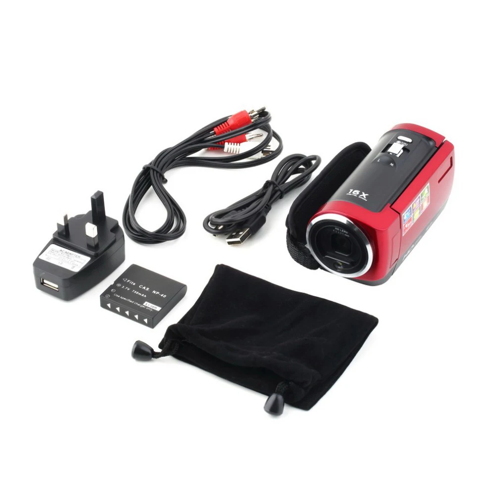 2,7 дюймов видеокамера s TFT lcd HD 720P 16MP Цифровая видеокамера камера DV DVR UK AU US EU Plug camescope