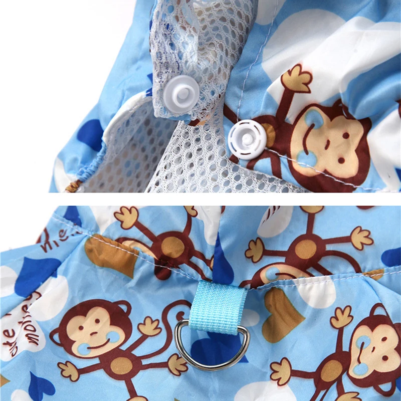 Pet Плащ Повседневное Водонепроницаемый одежда собаки дождь открытый плащи