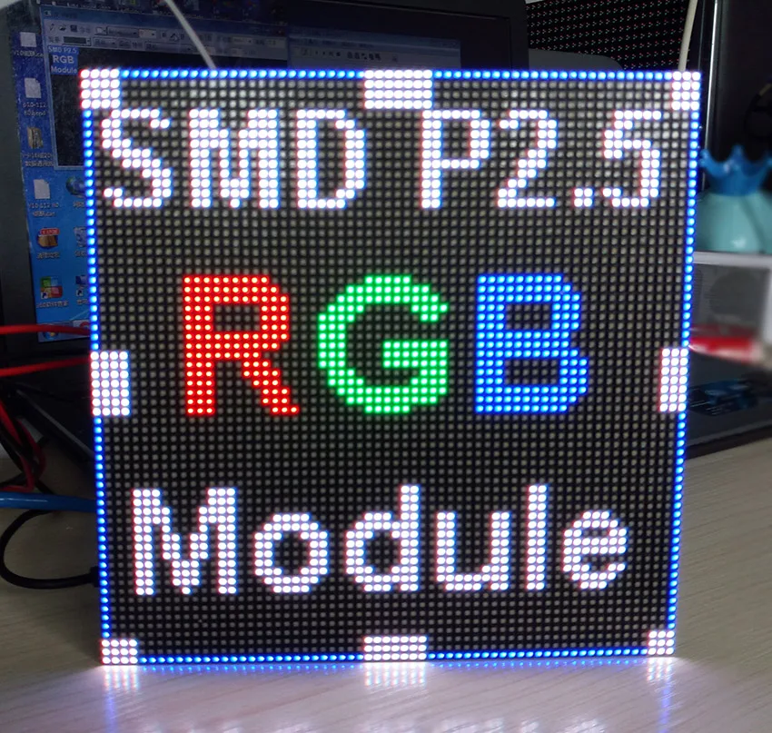 Комнатный полноцветный модуль P2.5 HD светодиодный дисплея SMD 3 в 1 RGB дисплей s ная