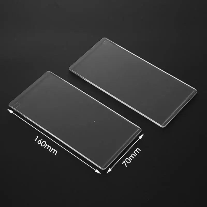 2PCS Clear Acrylic Cutting Mat Plate DIY Embossing Transparent Plates Dies Adapter Machines 3mm Die Cutter Spacer 3 | Дом и сад