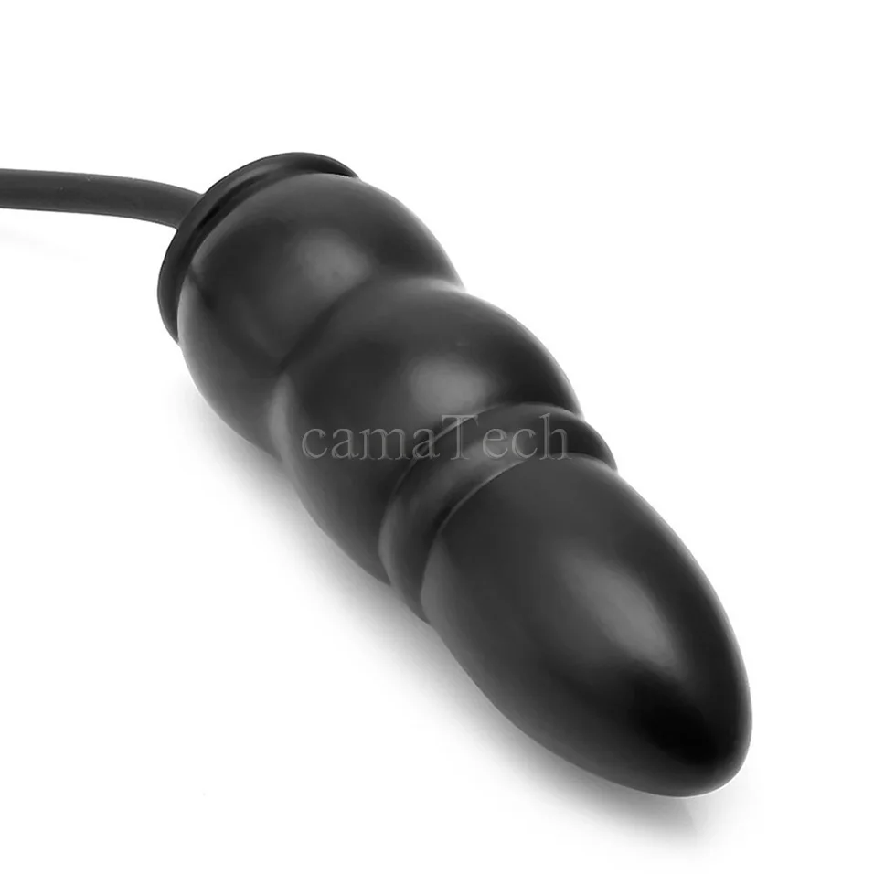 camaTech Air-filled Anal Plugs Inflatable Dildo Rubber Expandable Vagina Butt Stopper Pump Up Beads Intumescent Expander Sex Toy | Красота и