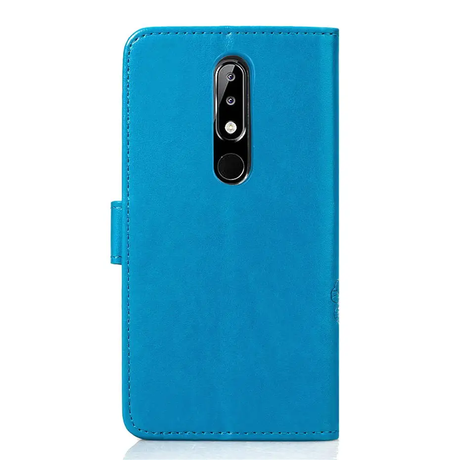 Чехол для телефона из ПУ кожи Nokia 5 1 Plus X5 TA 1105 1108 1120 1112 чехол Plsu откидной