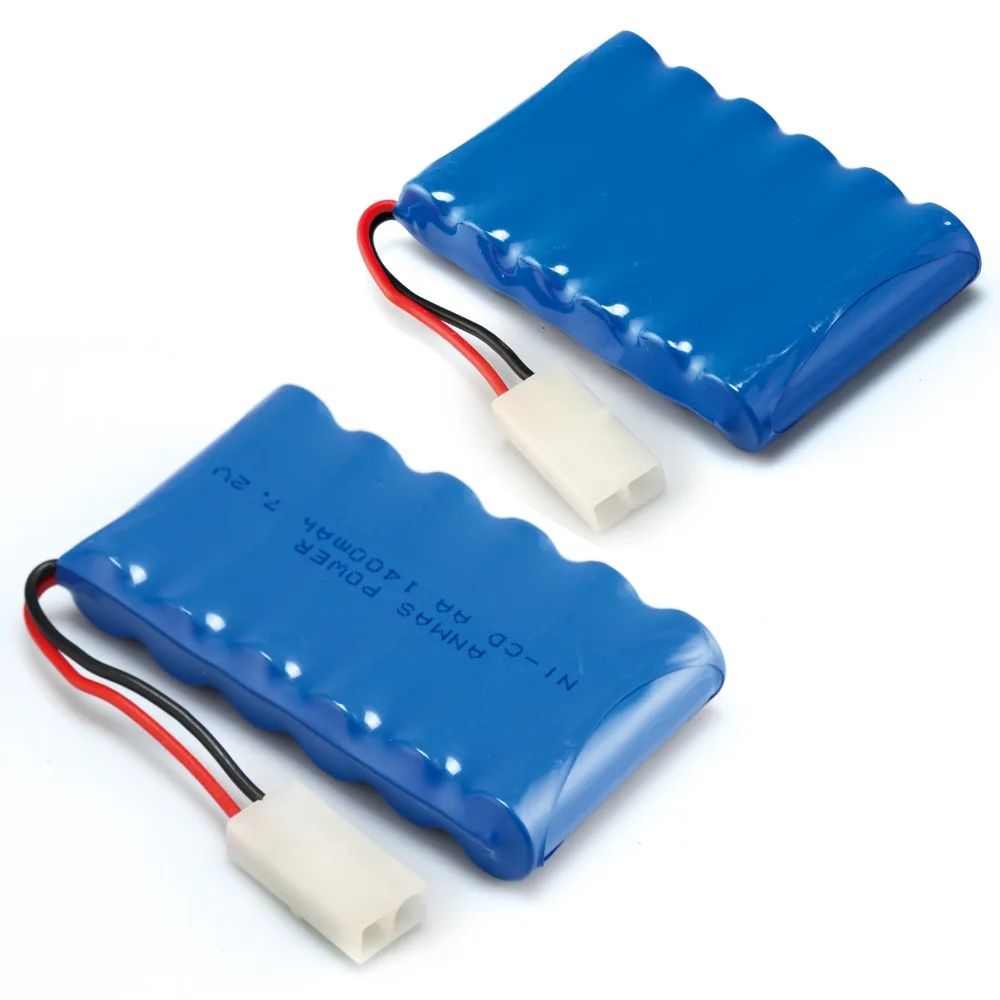 1x Anmas power Синий Ni-Cd перезаряжаемый AA аккумулятор 7,2 V 1400mAh RC Ni-Cd AA игрушечный автомобиль Ni Cd аккумулятор Tamiya