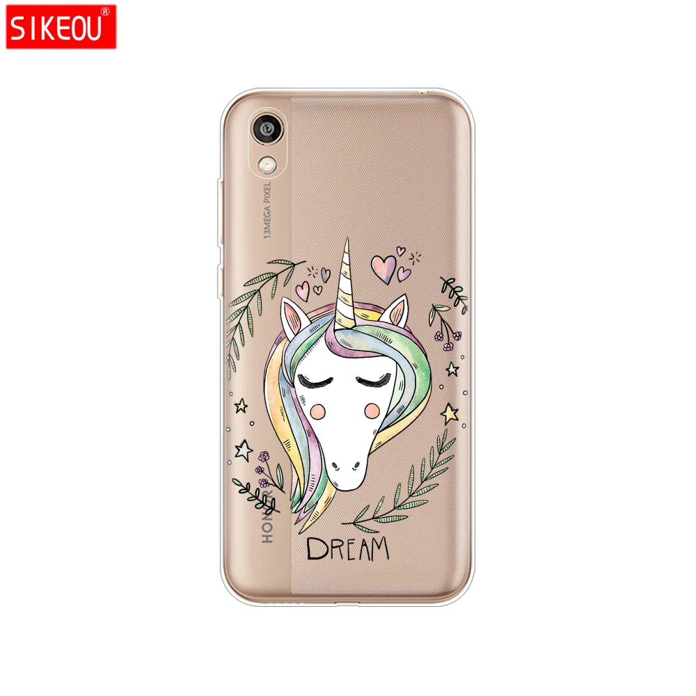 34140 Силиконовый чехол на Honor 8 S Чехол Мягкий ТПУ чехол для телефона для huawei Honor 8 S KSE-LX9 Honor 8s 8 S чехол задняя крышка 5,71 ''чехол бампер - Цвет: 34140