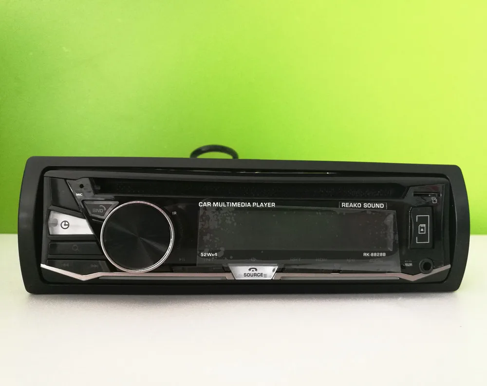8828B Фиксированная панель автомобиля DVD радио плеер Bluetooth AM FM RDS приемник CD VCD MP3 SD 32 Гб USB 12 в один Din пульт дистанционного управления 4*52 Вт ISO