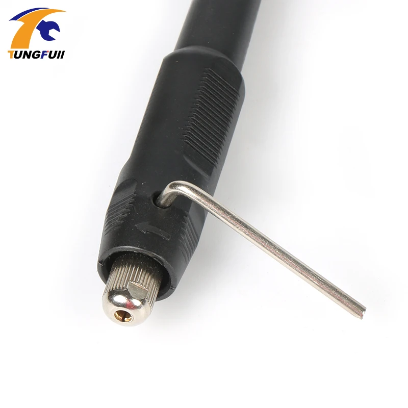 Tungfull drill attachment 6 шт. мини-Сверло по дереву с гибкой трубкой для Dremel роторный инструмент Электрический шлифовальный инструмент