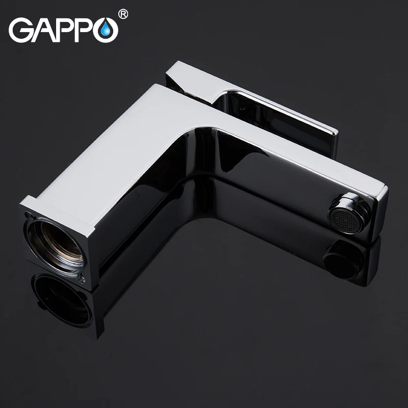 GAPPO Basin Faucet griferia faucet tap bathroom basin mixer chrome deck mounted waterfall brass water taps g1018 | Обустройство дома